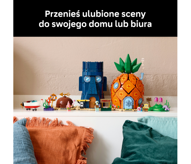 LEGO 11386 ICONS SpongeBob Kanciastoporty: Bikini Dolne - 1596587 - zdjęcie 8